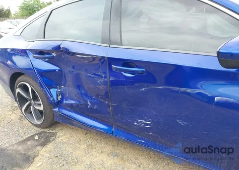 2018 Honda Accord Sport from USA, damaged, VIN 1HGCV1F30JA124000